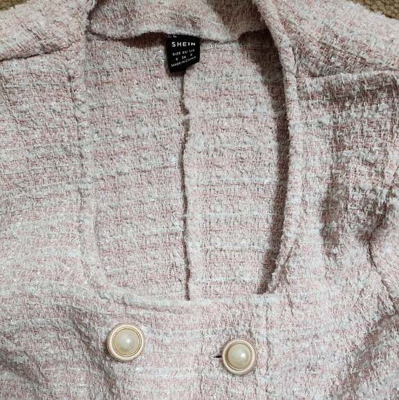 Pink SHEIN Blazer Dress - Picture 2 of 6